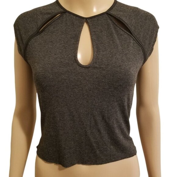 undefined Tops - Cut Out Fashion Top